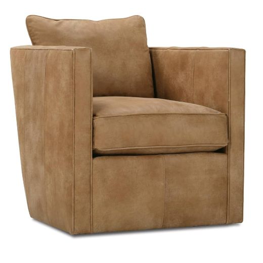 Picture of Rothko Leather Swivel Chair